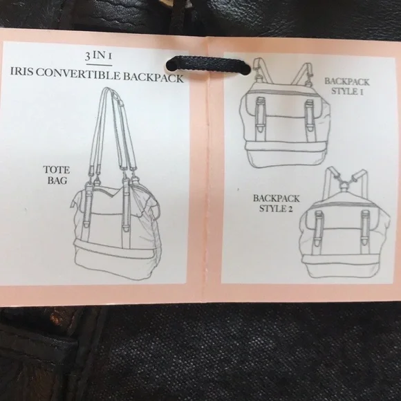 Free People Charcoal Gray Bag - Picture 6 of 8